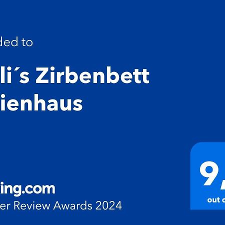 Meli'S Zirbenbett Ferienhaus Bernstein エクステリア 写真