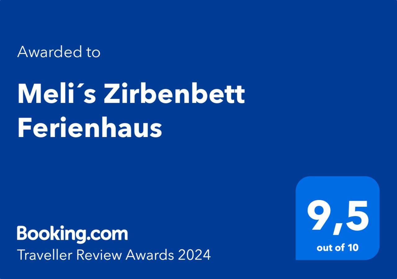 Meli'S Zirbenbett Ferienhaus Bernstein エクステリア 写真